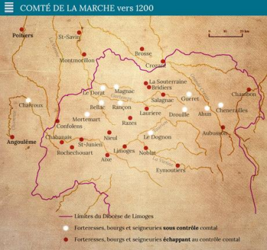 comte de la marche vers 1200